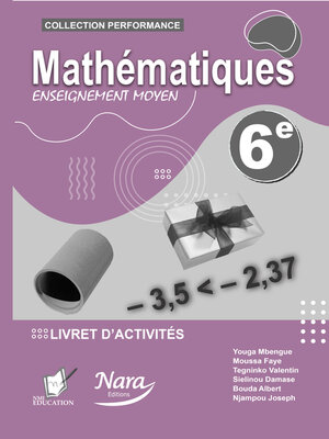 cover image of Collection Performance Enseignement Moyen 6E Livret D'Activités